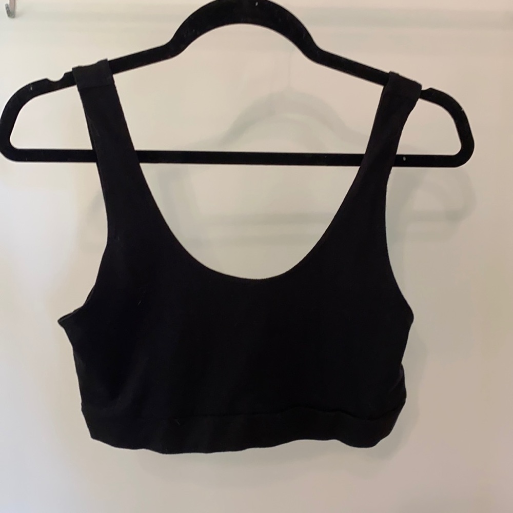 Garage crop top tank